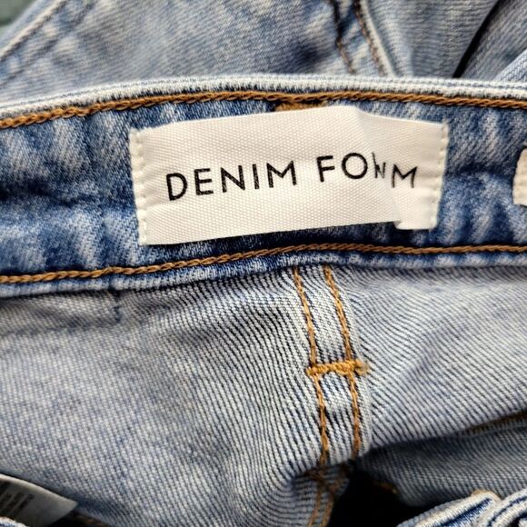 Denim Forum The 90s Naomi Super Hi Stovepipe Jeans Size 23 - Picture 9 of 9